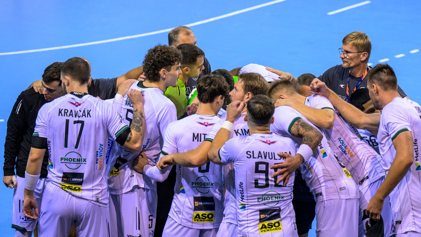 Hráči Tatrana Prešov.