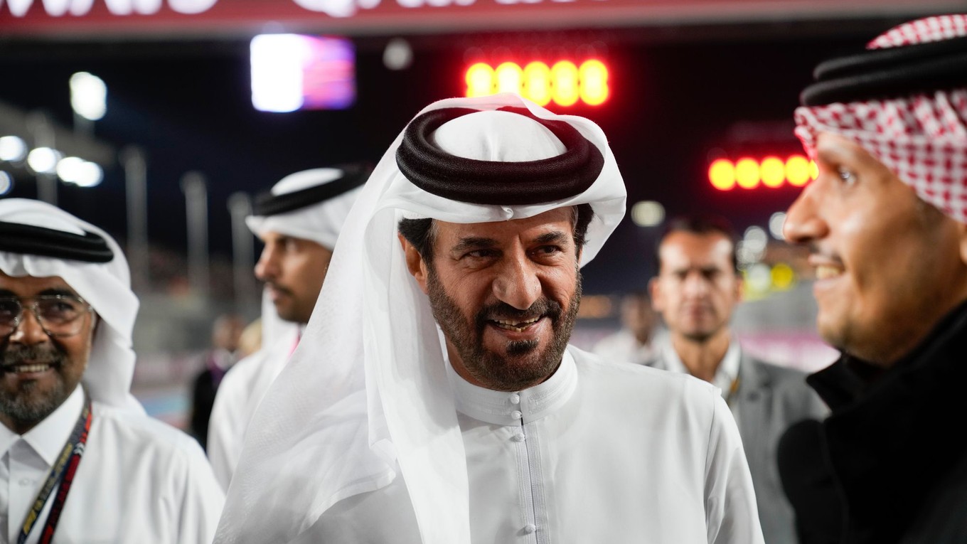 Prezident Medzinárodnej automobilovej federácie (FIA) Mohammed Ben Sulayem.
