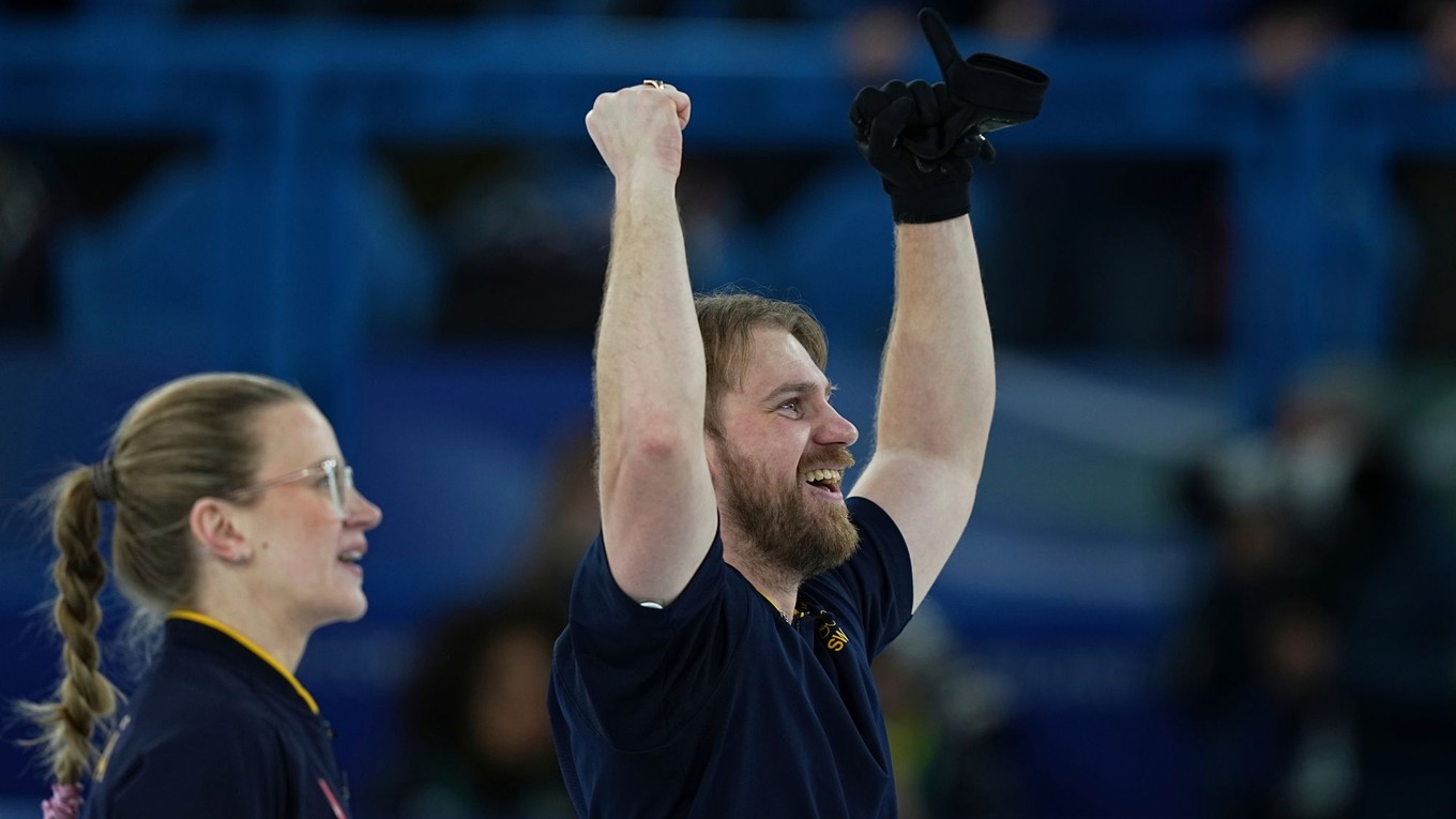 Rasmus Wranaa a Isabella Wranaová  sa tešia zlata na ZOH 2026.