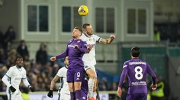 Fotka zo zápasu ACF Fiorentina - Inter Miláno.