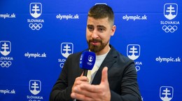 Bývalý slovenský cyklista Peter Sagan počas otvorenia Slovenského olympijského domu - Casa Slovacca v Miláne.