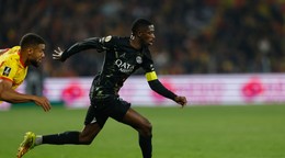 Ousmane Dembele v drese PSG.