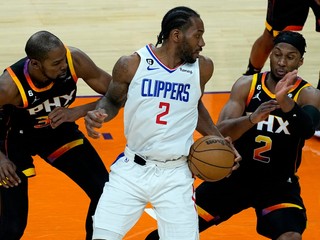 Kawhi Leonard v drese LA Clippers.