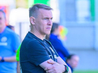 Hlavný tréner slovenskej ženskej futbalovej reprezentácie Peter Kopúň.