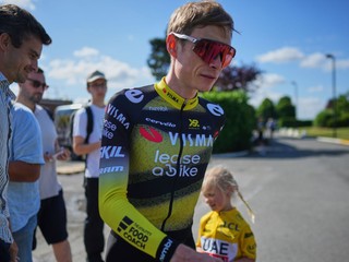 Dánsky cyklista Jonas Vingegaard počas Tour de France 2025. 