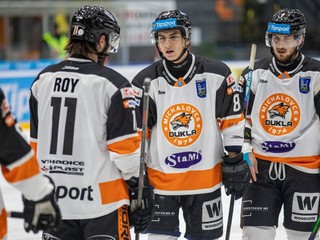 Hráči HK Dukla Michalovce.