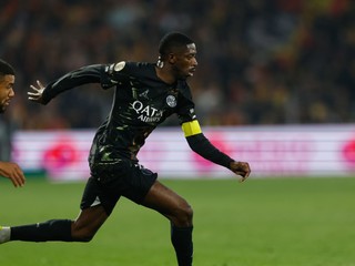 Ousmane Dembele v drese PSG.