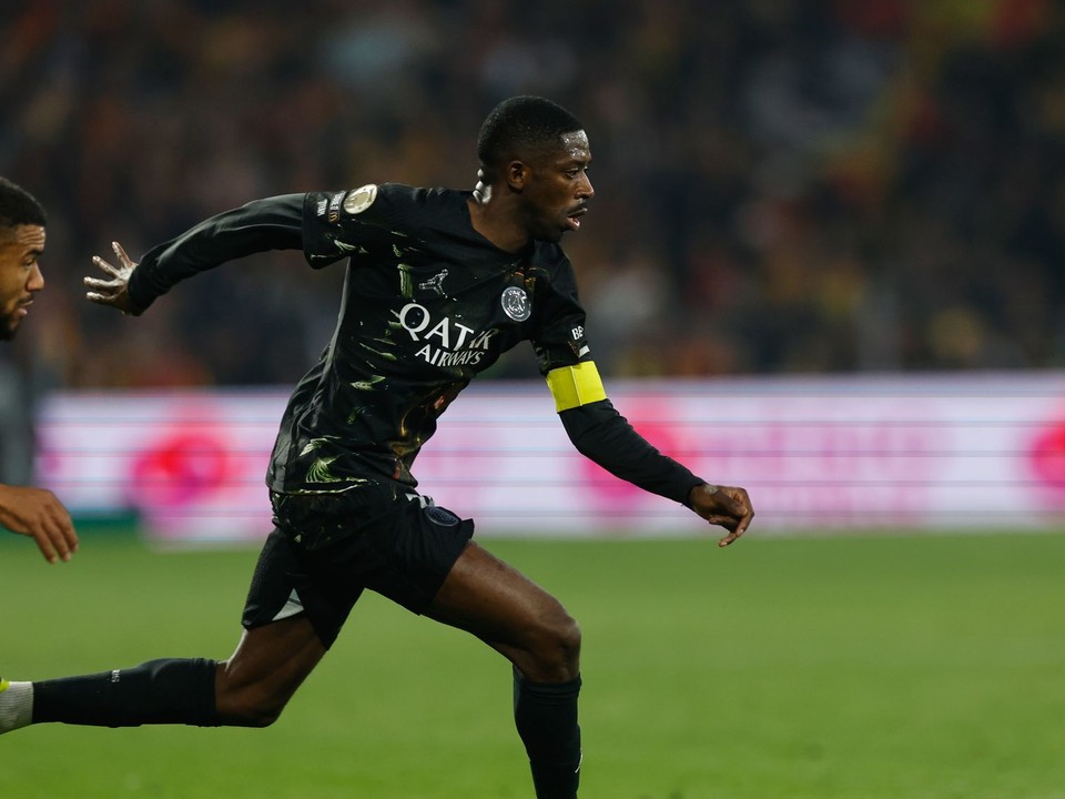 Ousmane Dembele v drese PSG.