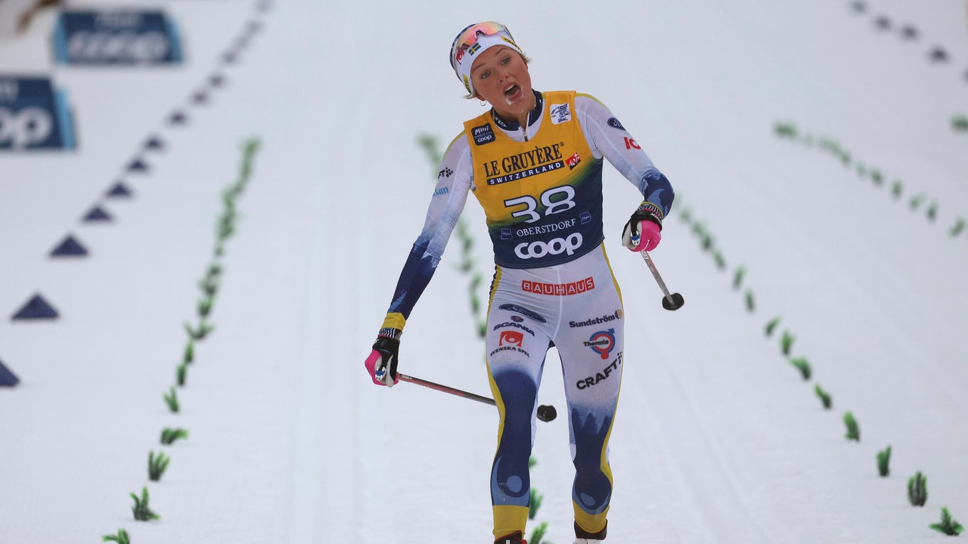 Švédska bežkyňa na lyžiach Frida Karlssonová.