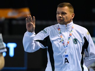 Tréner Tatrana Prešov Radoslav Antl.