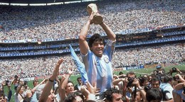 Diego Maradona doviedol v roku 1986 Argentínu k titulu majstra sveta.