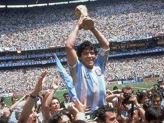 Diego Maradona doviedol v roku 1986 Argentínu k titulu majstra sveta.