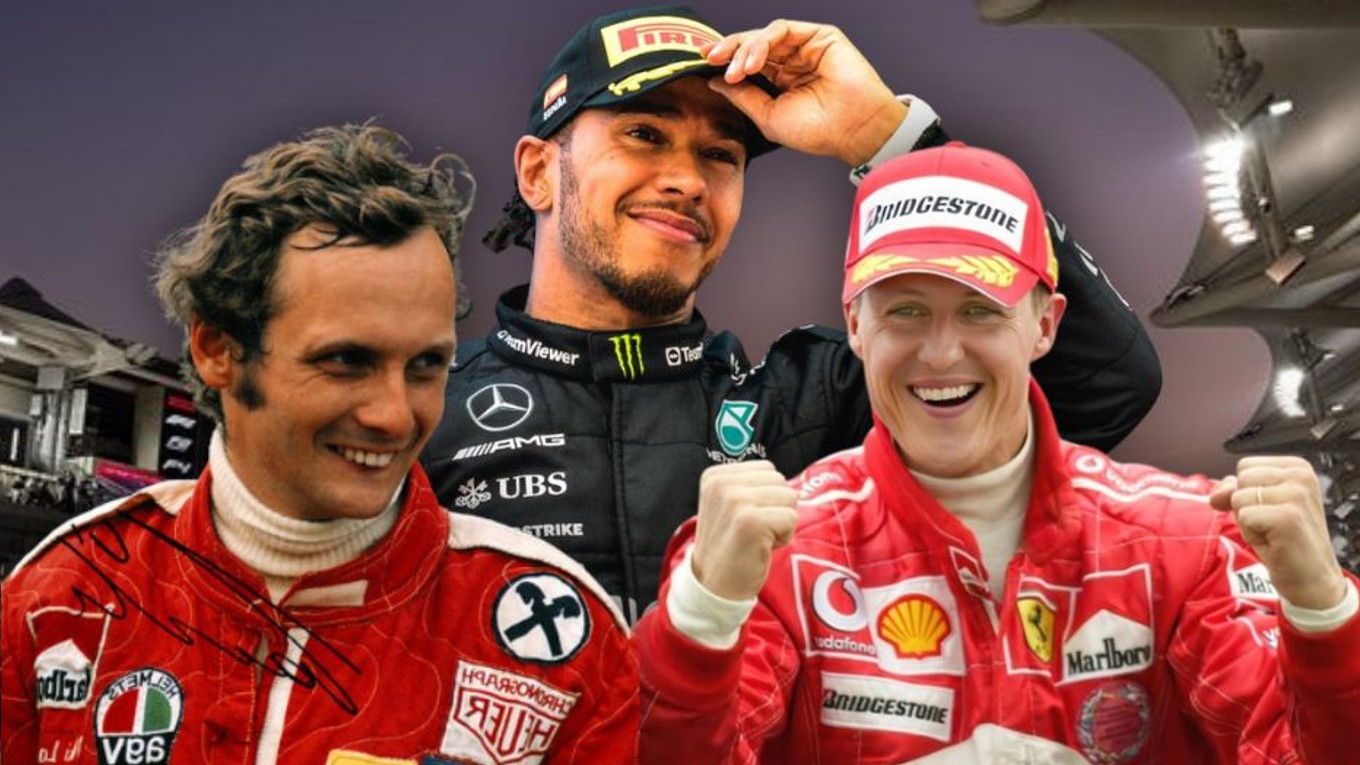 Nikki Lauda, Lewis Hamilton, Michael Schumacher a mnohí ďalší. Pozrite si historické poradia najúspešnejších pretekárov formuly 1 (F1).