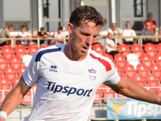 Momentka zo zápasu MFK Tatran Liptovský Mikuláš - FC ViOn Zlaté Moravce