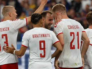 Dánski futbalisti.