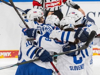 Gólová radosť slovenských hokejistiek.