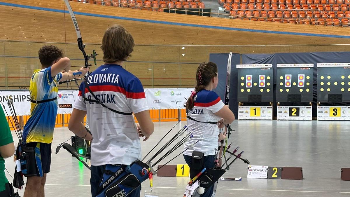 Adela Tollarovičová počas ME 2026.