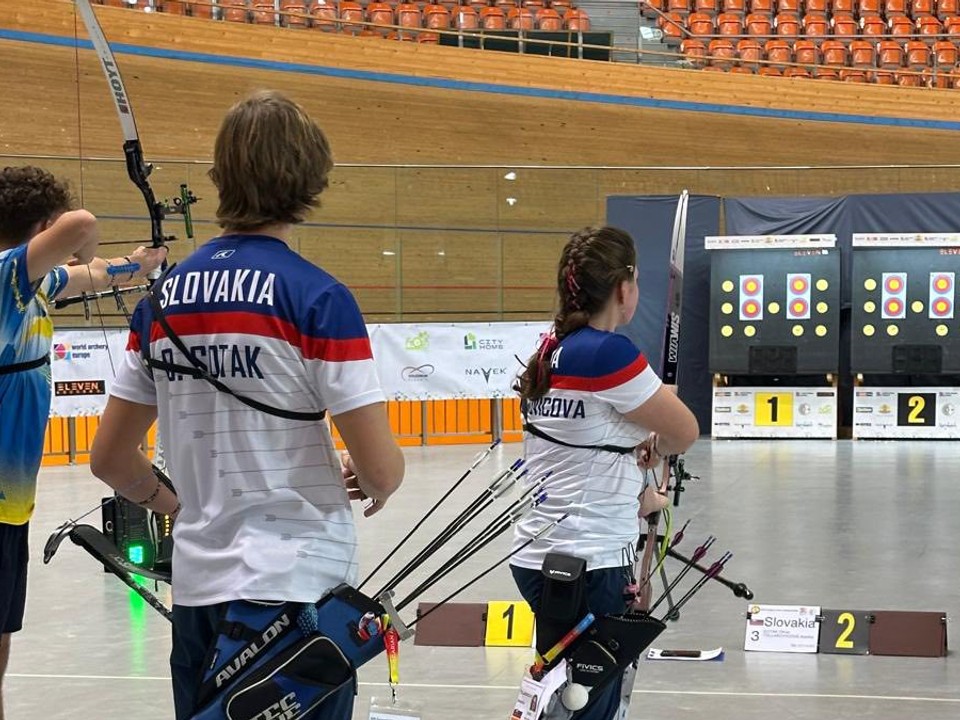 Adela Tollarovičová počas ME 2026.