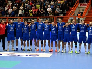 Slovenskí hádzanári. 