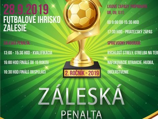Záleská penalta 2019 - pozvánka