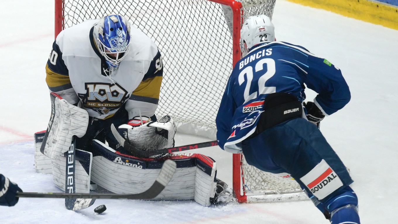HK Nitra vs. HC Slovan Bratislava: ONLINE prenos z finále play off Tipos extraligy.