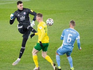 Zápas ŠK Slovan Bratislava - MŠK Žilina.