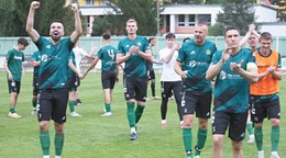 Futbalisti FC Baník Prievidza.