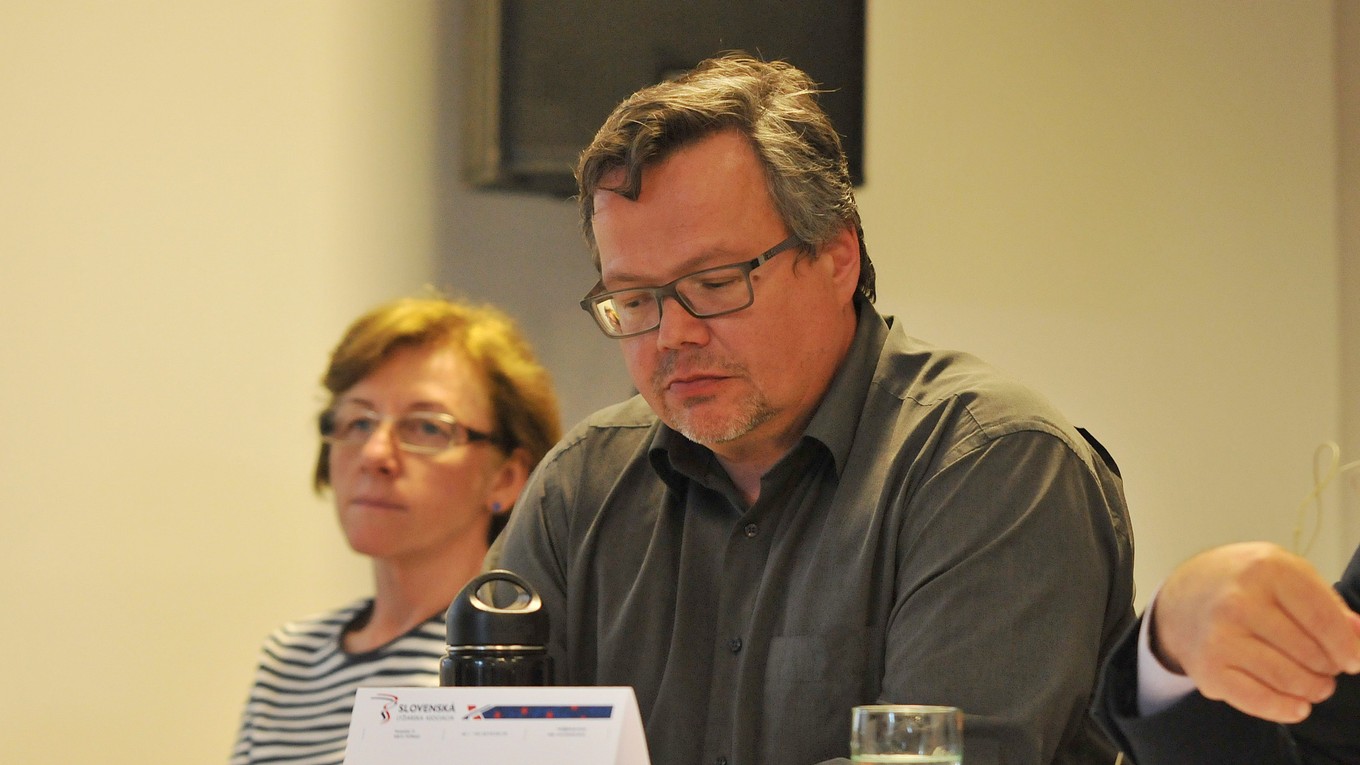 Na snímke prezident Slovenskej lyžiarskej a snowboardovej asociácie (SLSA) Ivan Ivanič.