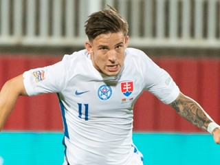 Slovenský futbalista Tomáš Suslov.