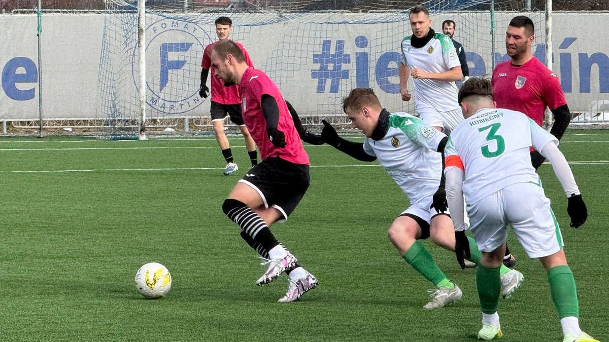 Momentka zo zápasu Martin - Prievidza.