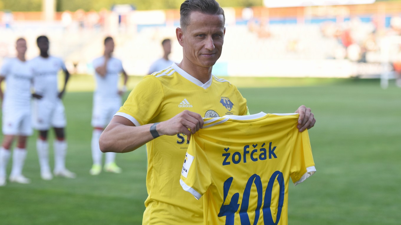 Igor Žofčák odohral na jeseň ligový zápas s poradovým číslom štyristo.