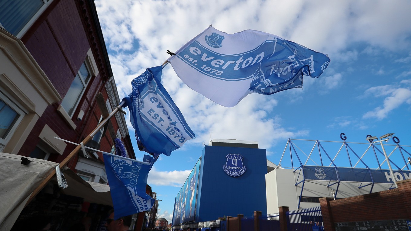 Futbalový štadión Evertonu.