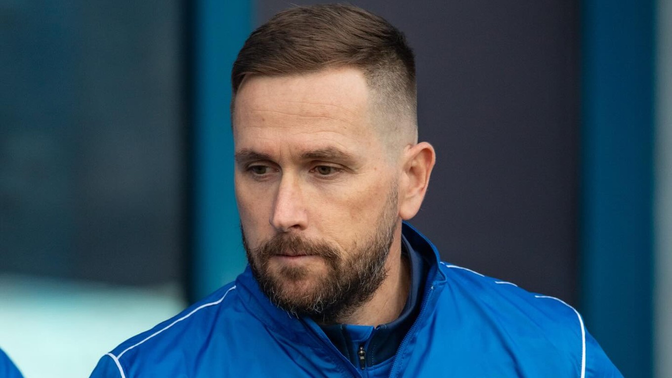 Tréner Igor Slezák.