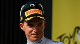 Český cyklista Mathias Vacek počas Tour de France 2026. 