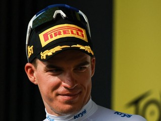 Český cyklista Mathias Vacek počas Tour de France 2026. 
