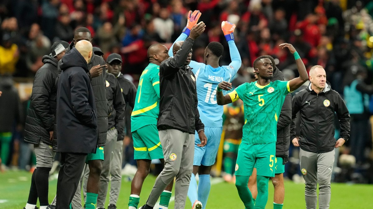 Futbalisti Senegalu.