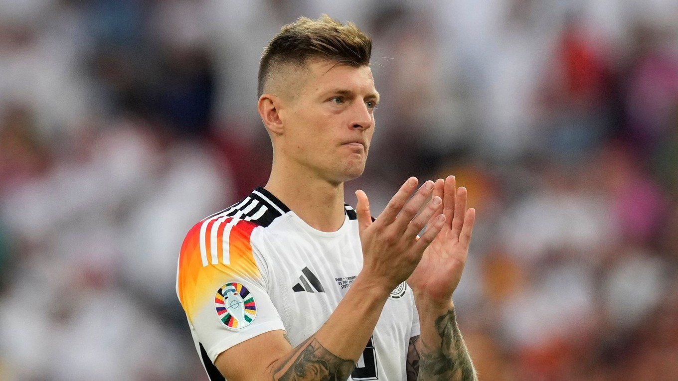 Toni Kroos po poslednom zápase v drese nemeckej reprezentácie. 