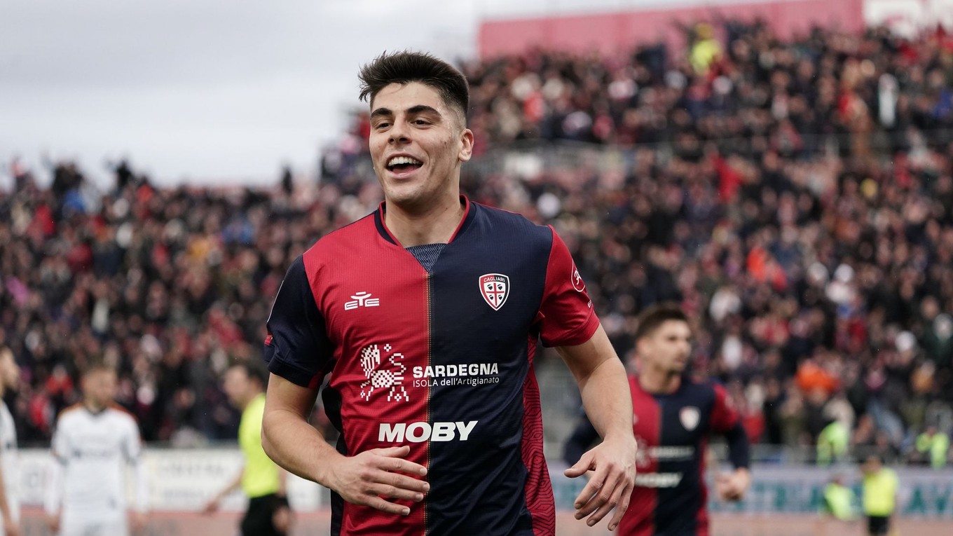 Slovenský futbalista Adam Obert.