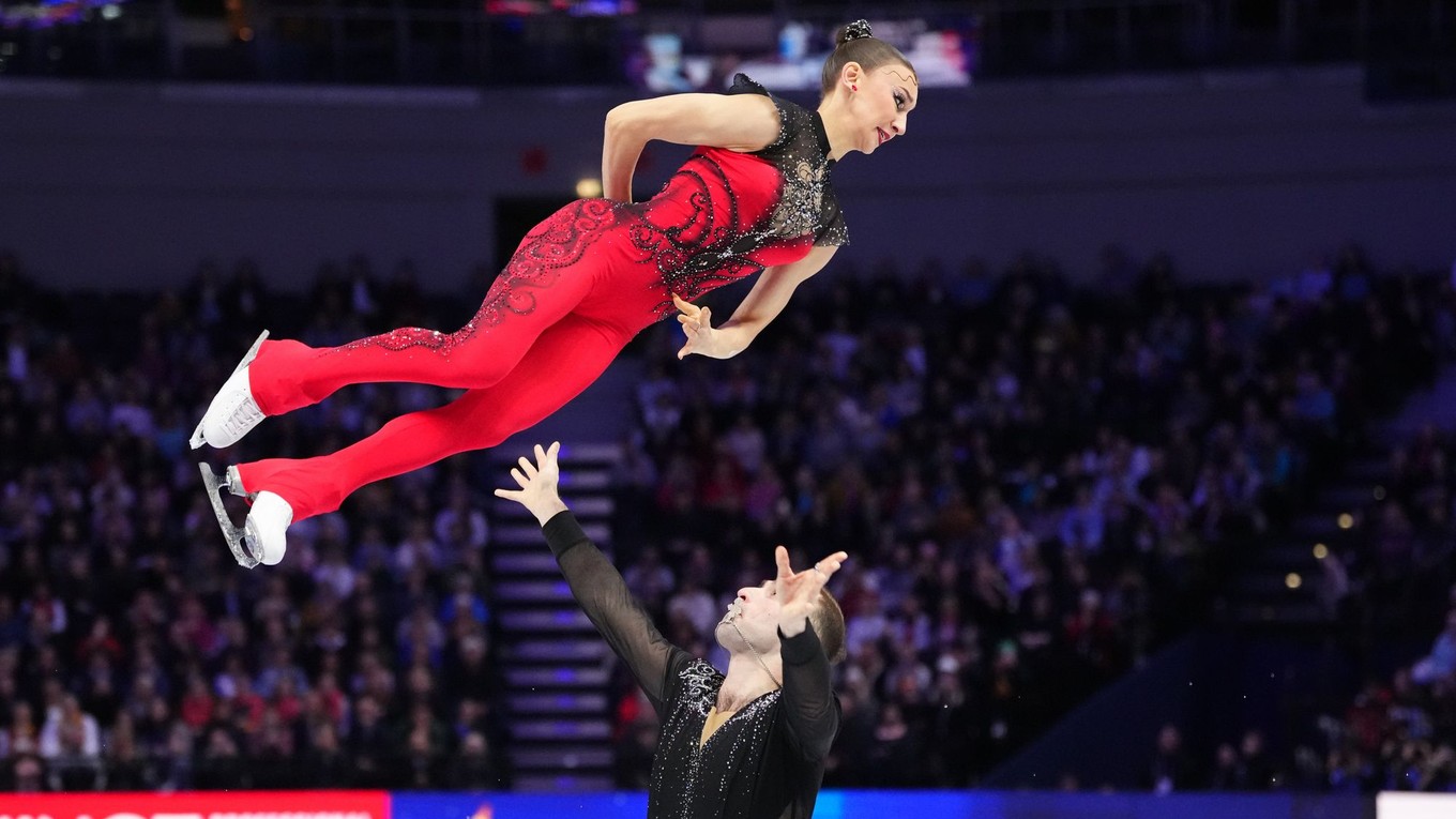 Minerva Fabienne Haseová a Nikita Volodin.