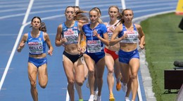 Gabriela Gajanová (vpravo) počas ME v atletike 2024