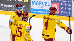 Hokejisti HK Dukla Trenčín.