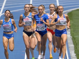 Gabriela Gajanová (vpravo) počas ME v atletike 2024