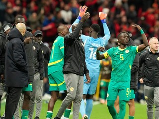 Futbalisti Senegalu.