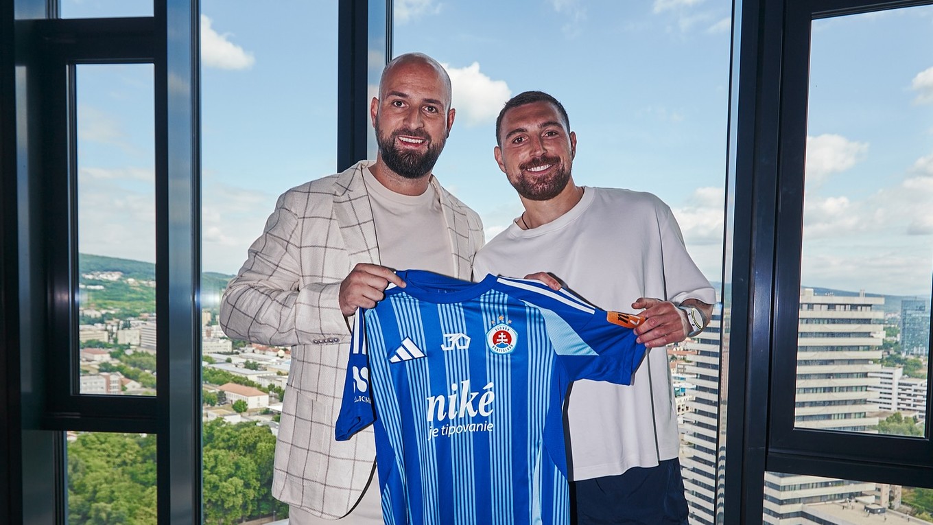 Guram Kašia a Ivan Kmotrík ml. 