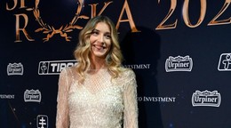 Emma Zapletalová počas galavečera Športovec roka 2025.