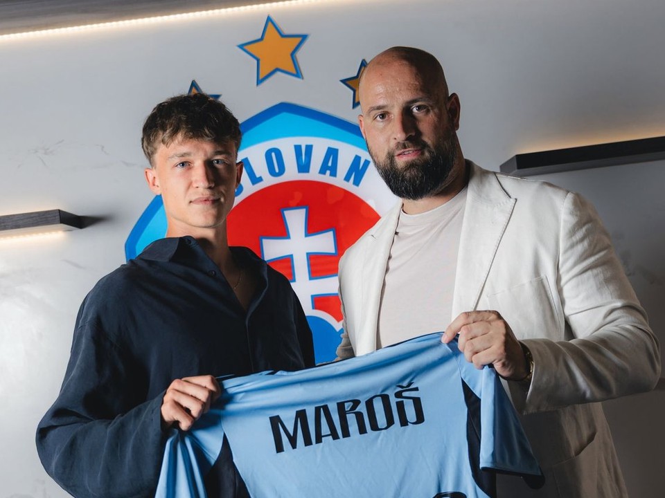 Alexej Maroš predĺžil zmluvu so Slovanom