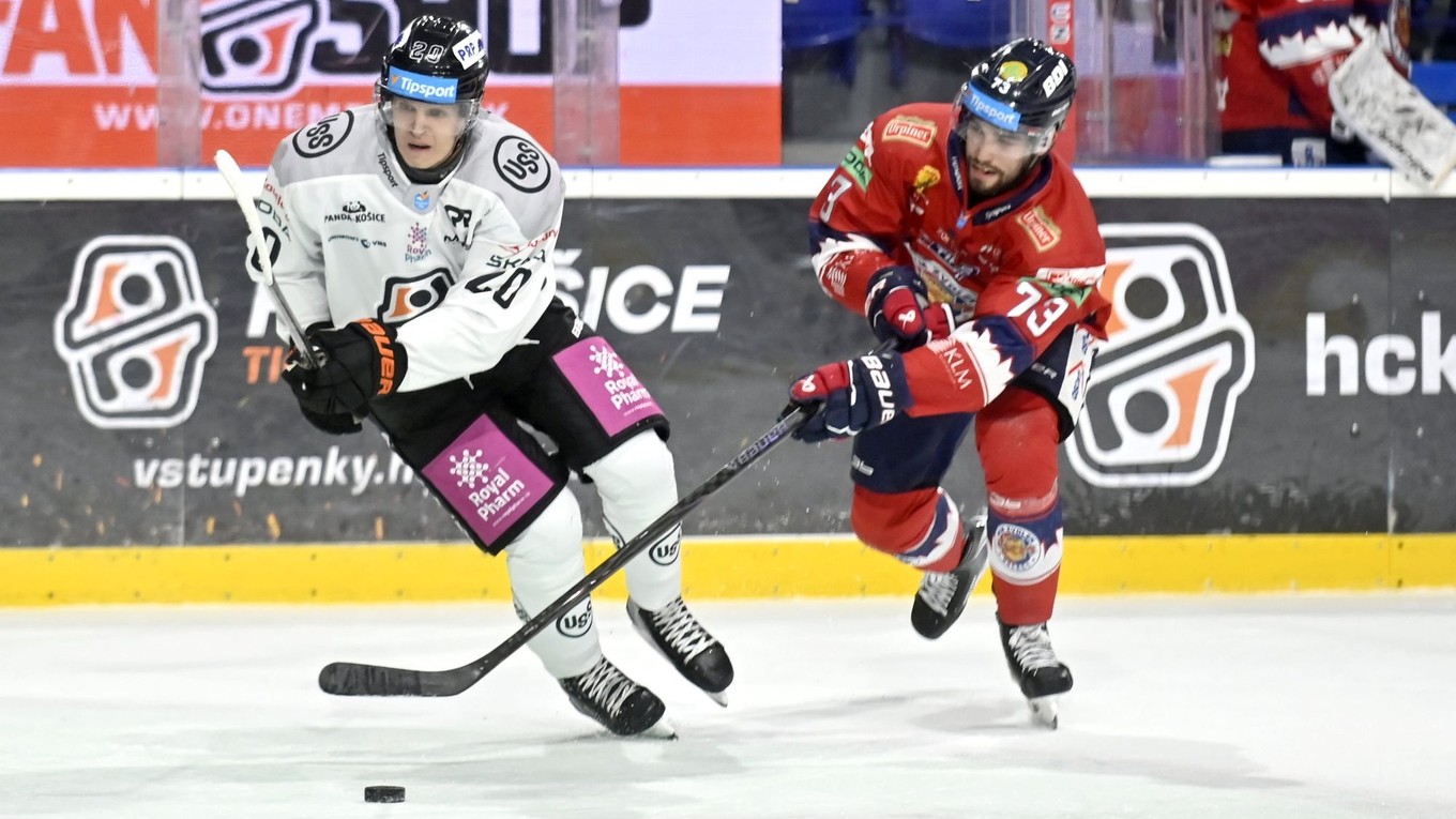 zľava Peter Repčík (Košice) a Michal Beňo (Zvolen)