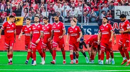 FC Thun oslavuje titul. 