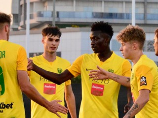 Futbalisti MŠK Žilina.