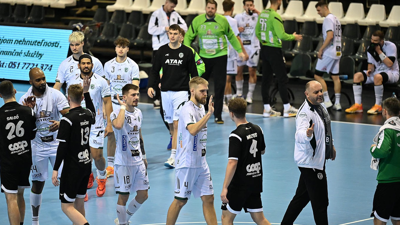 Hádzanári Tatrana Prešov.